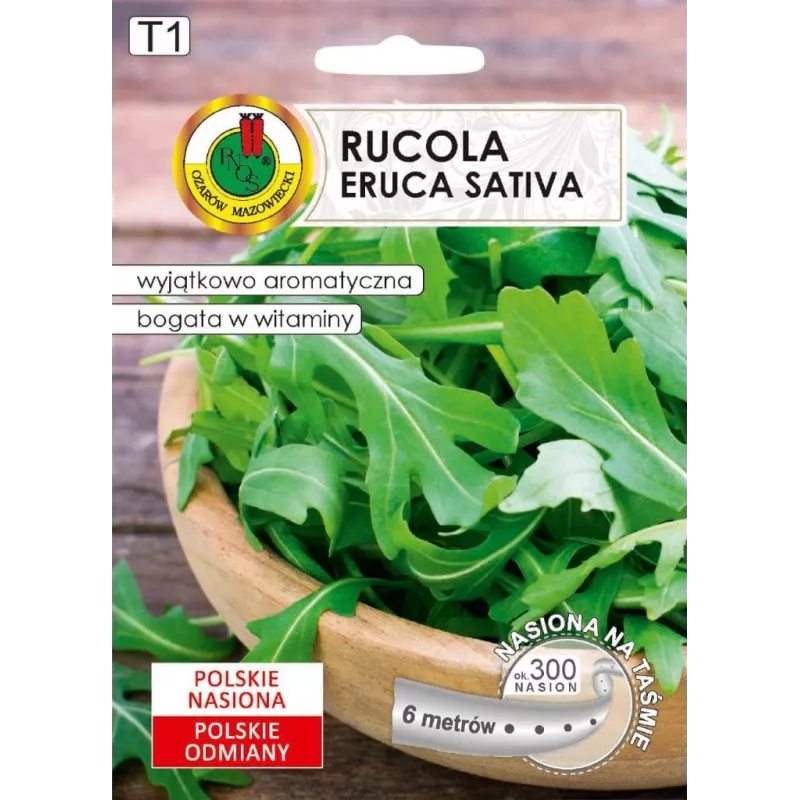 PNOS rucola Eruca sativa siemenet nauhalla, 6 m