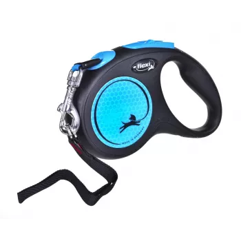 Flexi neu Neon S 5 m koiran flexi automaattikelauksella