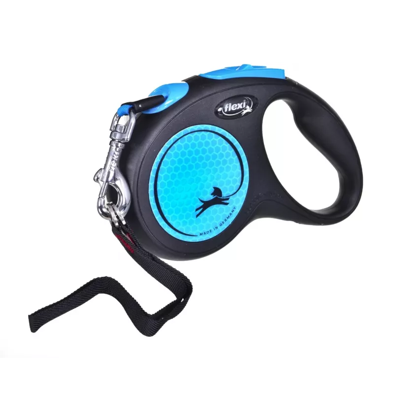 Flexi neu Neon S 5 m koiran flexi automaattikelauksella