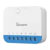 Seinäasennettava Sonoff MINI-ZBDIM Zigbee älykäs mini-ohjain/himmennin valaistukseen – kompakti inline-moduuli