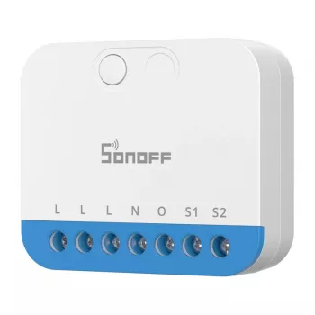 Seinäasennettava Sonoff MINI-ZBDIM Zigbee älykäs mini-ohjain/himmennin valaistukseen – kompakti inline-moduuli