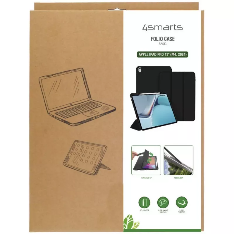 4smarts Flip Case tablettiin – termoplastinen polyuretaani (TPU)