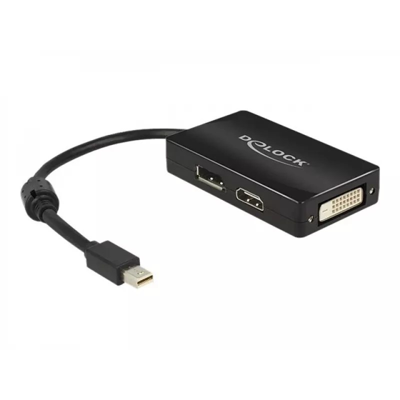 Kaapeli DeLOCK 0,16 m DisplayPort HDMI DVI Mini DisplayPort
