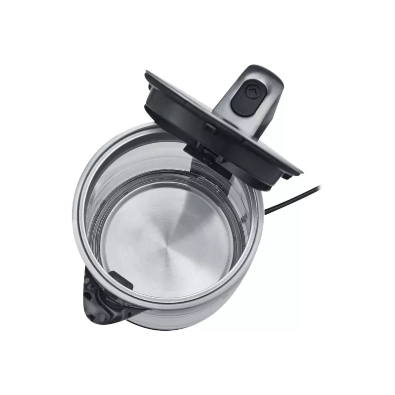 Vedenkeitin Severin 1,7 l 2200 W musta ruostumaton teräs läpinäkyvä