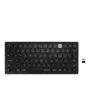 Kensington K75502DE Multi-Device Dual Wireless kompakti näppäimistö, 2,4 GHz + Bluetooth, DE-asettelu, musta
