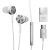 Maxell XC1 USB-C johdolliset kuulokkeet USB-A-sovittimella valkoinen