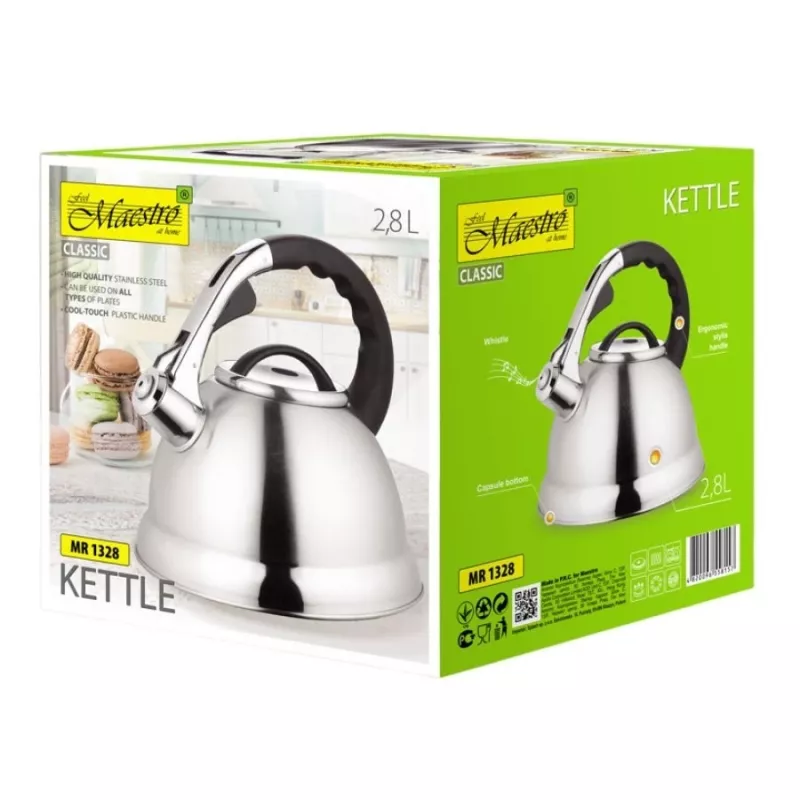 Vedenkeitin Maestro MR-1328, 2,8 L, ruostumaton teräs