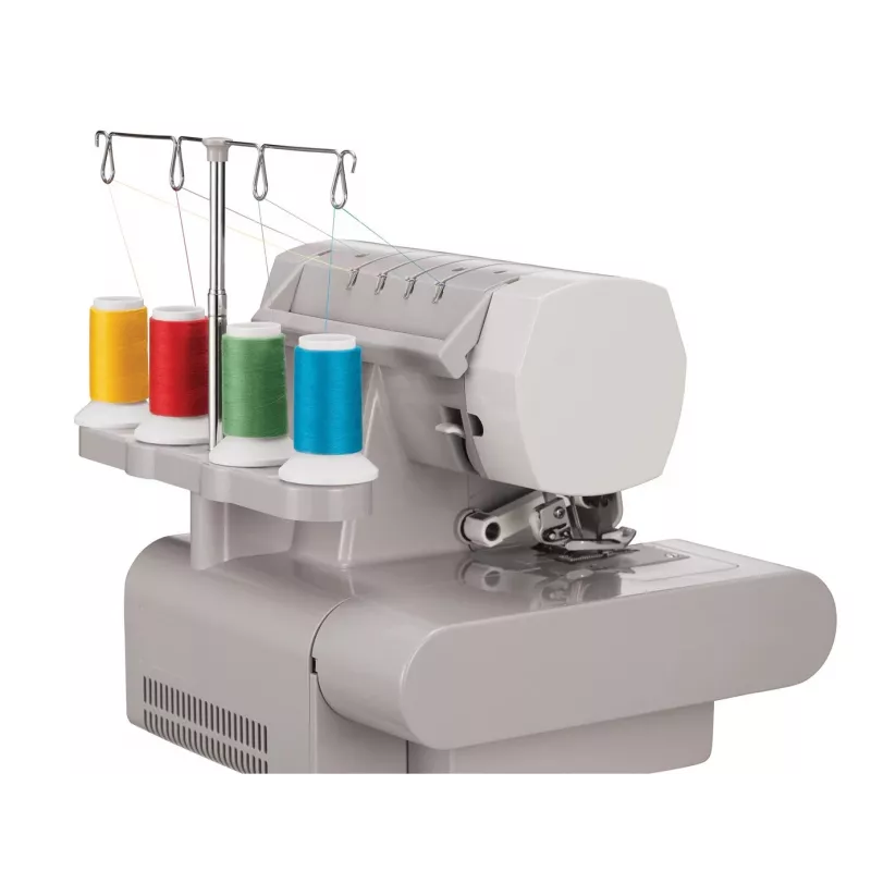 Overlock-ompelukone SINGER 14HD854 Heavy Duty sähkö 120 W harmaa