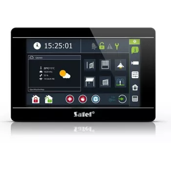 Kosketusnäyttö-ohjauspaneeli SATEL INT-TSI-B 7 tuuman LCD-seinäpaneeli turvajärjestelmille