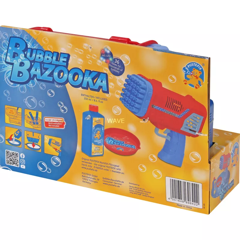 Bubble Bazooka, saippuakuplat