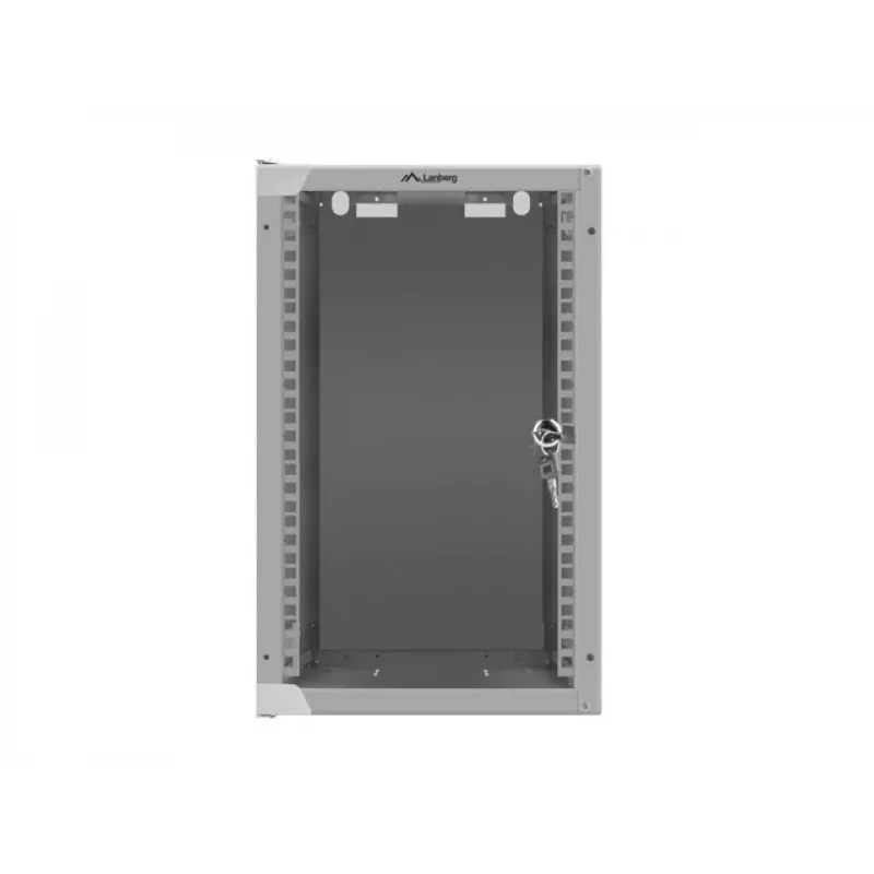 Seinäkotelo LANBERG WF10-2309-10S 9U, 280×310×469 mm, 20 kg kantavuus, harmaa