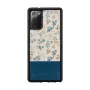 Puhelinkotelo Man and Wood Galaxy Note 20 — sininen kukka mustalla