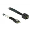 DeLOCK SAS-kaapeli 85081 0,5 m ohut SAS SFF-8654 Mini SAS HD SFF-8643