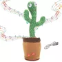 Tanssiva kaktus -lelu Extralink Toys, laulava lelu lapsille LED USB