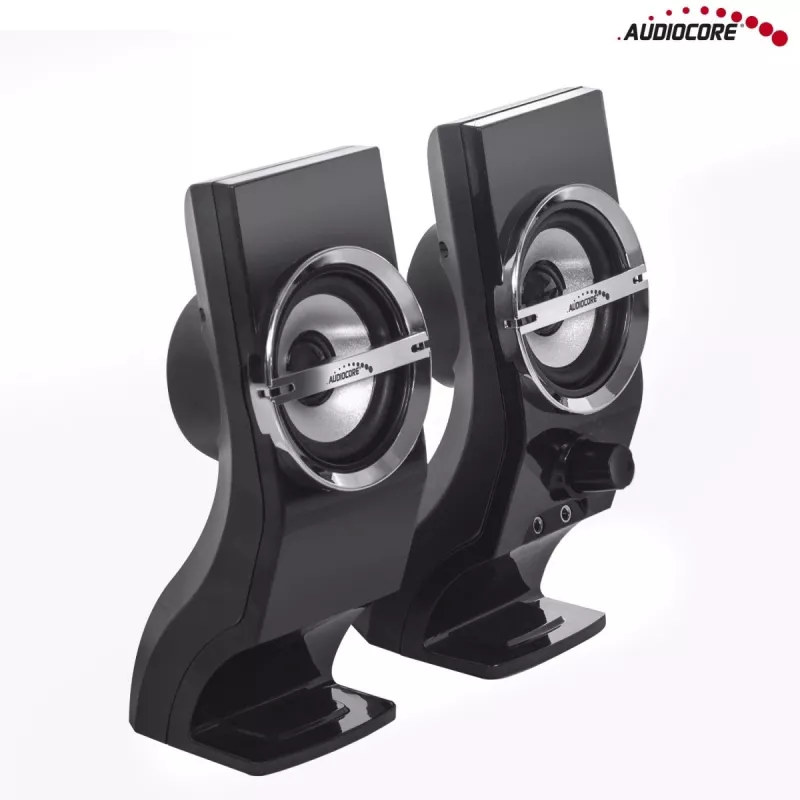 Audiocore AC805 stereokaiutin 2.0 PC 6W musta