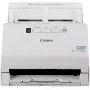 Canon imageFORMULA RS40 valo- ja asiakirjaskanneri, 600 x 600 DPI, 40 ppm, 30 ppm, harmaasävy, yksivärinen, arkinsyöttöskanneri, valkoinen