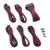 Sisäinen virtakaapeli CableMod CM-PCAB-BKIT-NKCR-3PK-R Carbon Red