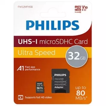 Philips FM32MP45B/00 muistikortti 32 GB MicroSDXC UHS-I Class 10