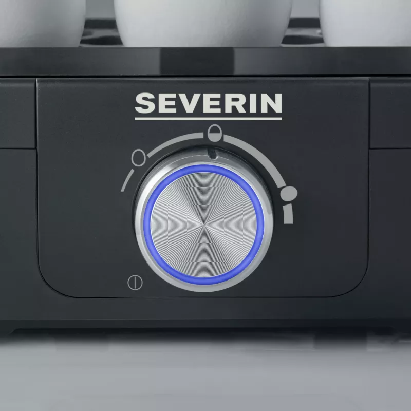 Severin munankeitin 420W, enintään 6 munaa EK 3166 musta (EK3166)