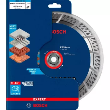 Bosch Expert MultiMaterial timanttikatkaisulaikka, 230 mm, 2608900663