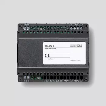 Siedle DCA 612-0 - musta - Siedle - 100 mA - 0 - 40 °C - CE - 107 mm