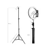 TRACER RING 30cm rengasvalo jalustalla 210cm