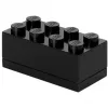 Säilytyslaatikko room copenhagen LEGO Mini Box 8 (musta) — kompakti järjestäjä pienille osille