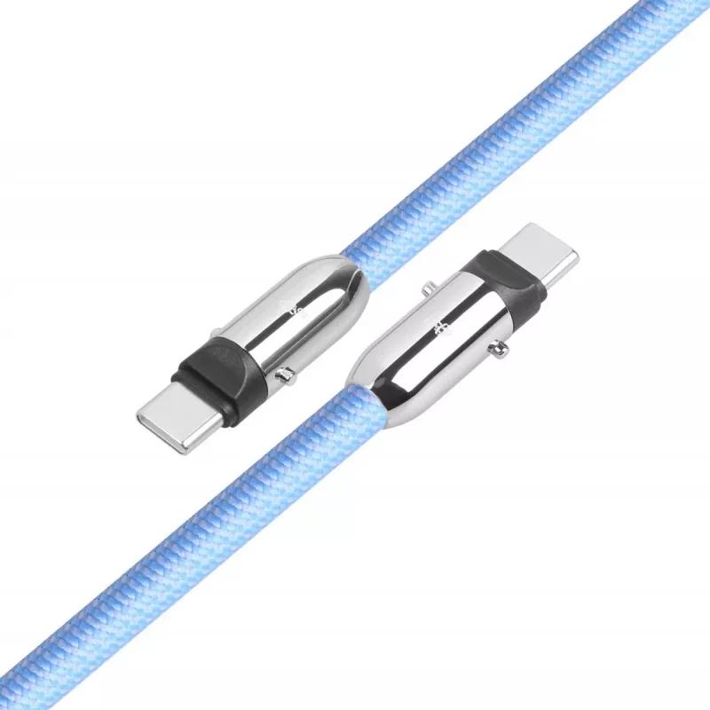 2in1 USB-C kaapeli 1m sininen
