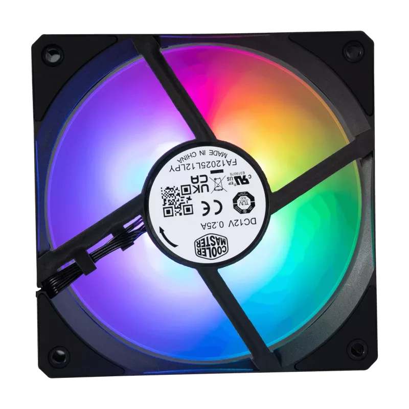 Tuuletin Cooler Master Mobius 120P ARGB 2400 kierr./min musta