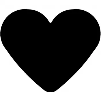 Muotolävistin WEDO Heart Shape harmaa oranssi