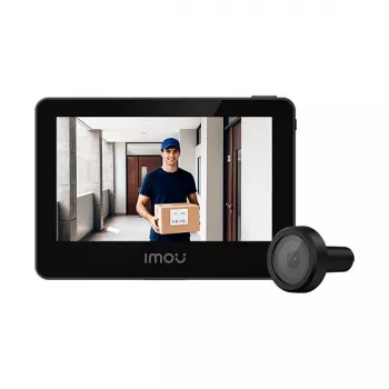Digitaalinen ovisilmä IMOU VD1-5M0S — 5 MP CMOS, 125° katselukulma, 10,9 cm (4,3 tuuman) näyttö, SD-kortti, Wi‑Fi