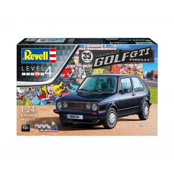 Revell 35 vuotta VW Golf 1 GTI Pirelli automalli