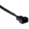 RGB-haaroituskaapeli Alphacool 18684 musta 600 mm