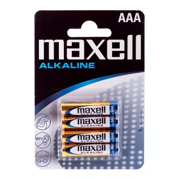 Maxell alkaliparisto LR-03 AAA 4 kpl:n pakkaus, kertakäyttöparisto