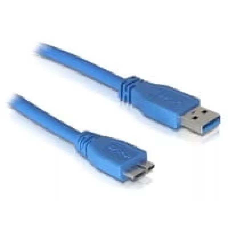 DeLOCK Micro-USB 3.0 -kaapeli 1 m, USB A, 5 Gbit/s, sininen
