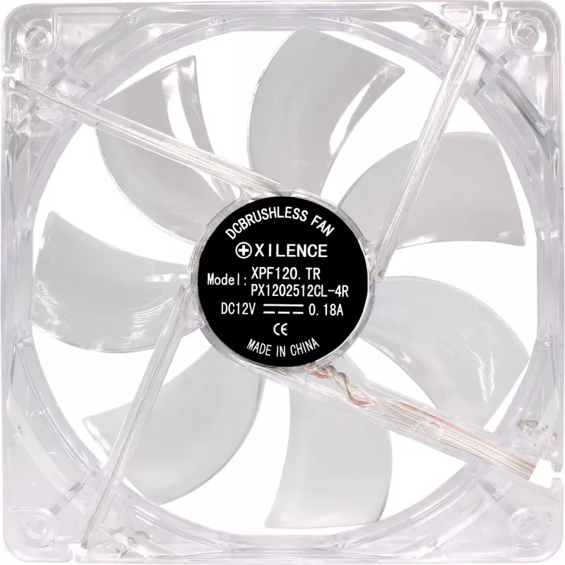 Xilence XF046 120 mm punainen LED-kotelotuuletin