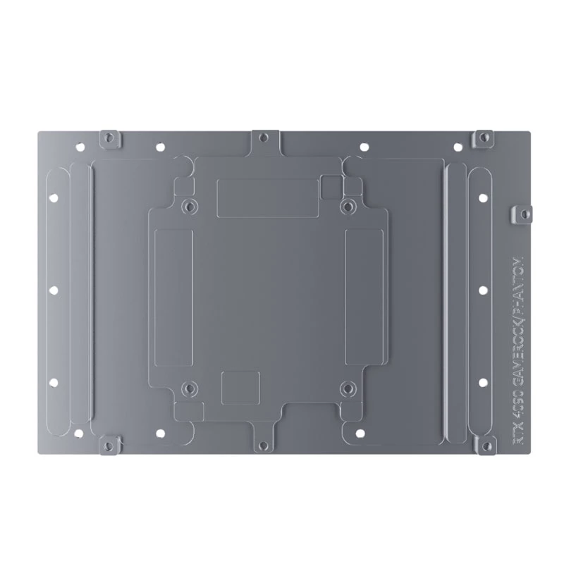 Alphacool Eisblock Aurora GeForce RTX 4090 GameRock/Phantom näytönohjaimen vesijäähdytyslohko takalevyllä (13463)