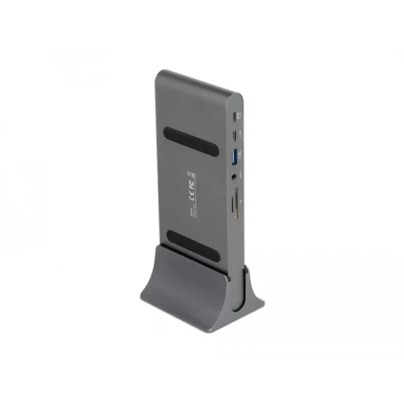 Telakointiasema DeLOCK USB Type-C DP 1.4 Triple 4K Display