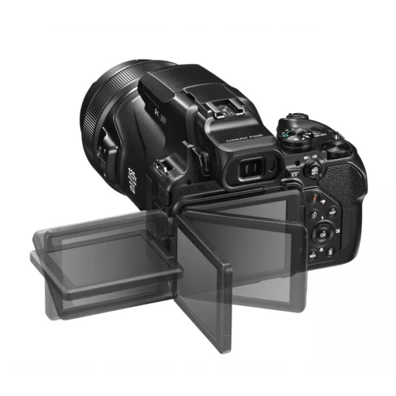 Kompaktikamera Nikon COOLPIX P1100 16 MP CMOS 4K Ultra HD musta