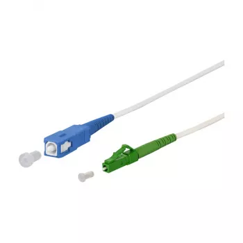 METZ CONNECT OpDAT -kaapeli SC UPC/LC APC OS2 valkoinen 151P7EOJA20E - kaapeli - yksimuotokuitu (151P7EOJA20E)