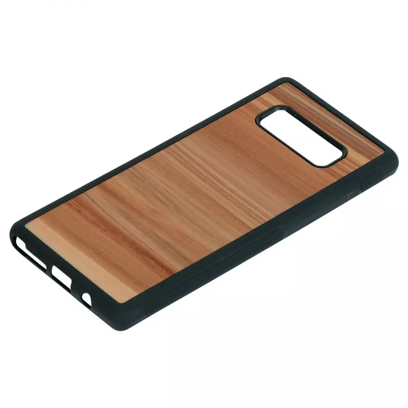 Älypuhelinkotelo man and wood Galaxy Note 8 — cappuccino musta suojakotelo