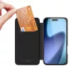 nevox Vario Series Bookcase iPhone 17 musta – kotelo (2514)