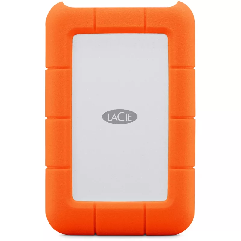 Rugged Mini 5 TB, ulkoinen kiintolevy (hopea/oranssi, Micro-USB-B 3.2 Gen 1 (5 Gbit/s))