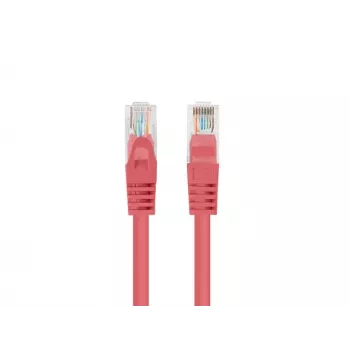 Lanberg PCU6-20CC-0100-R verkkokaapeli punainen 1 m Cat6 U/UTP (UTP)
