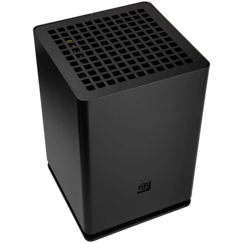 Tietokonekotelo HGC Osmi 3.1 Mini-ITX-kotelo - musta