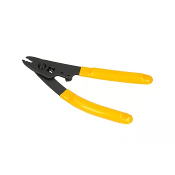 Kuitu-kuorintatyökalu Extralink CFS-3 2–3 mm, 0,9 mm ja 0,125 mm kuiduille, musta/keltainen