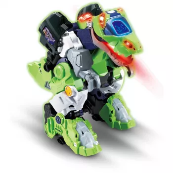 Kauko-ohjattava dinosauruslelu VTech Switch & Go Dinos T-Rex, muuttuu dinosauruksen ja ajoneuvon välillä, lapsille