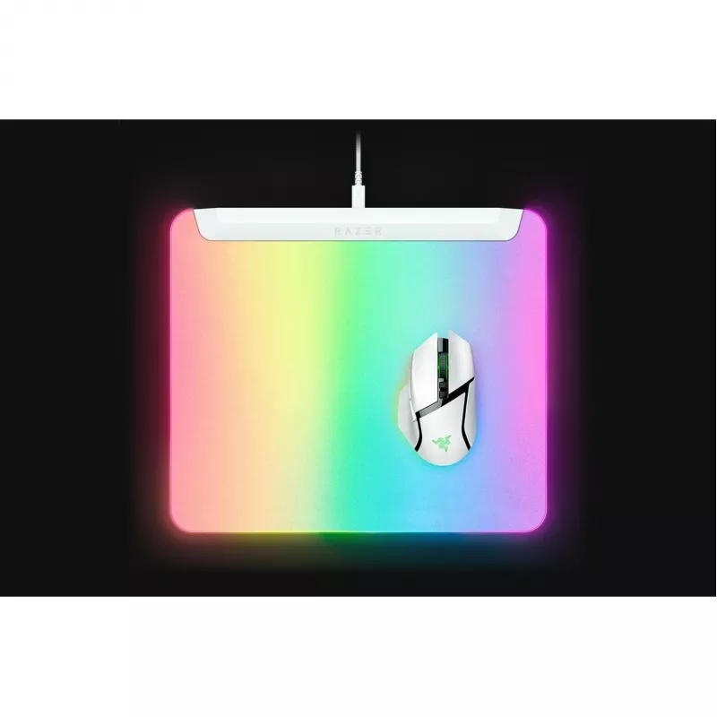 Razer Firefly V2 Pro - hiirialusta - täysin valaistu RGB, peli - valkoinen (RZ02-04920200-R3M1)