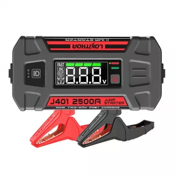 Auton käynnistysapu Lokithor J401 2500A, varavirtalähde 20000mAh