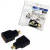 HDMI-sukupuolen vaihtaja HDMI D - HDMI A LogiLink AH0010 musta